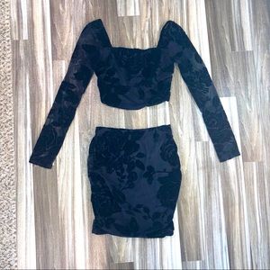 FashionNova Skirt Set